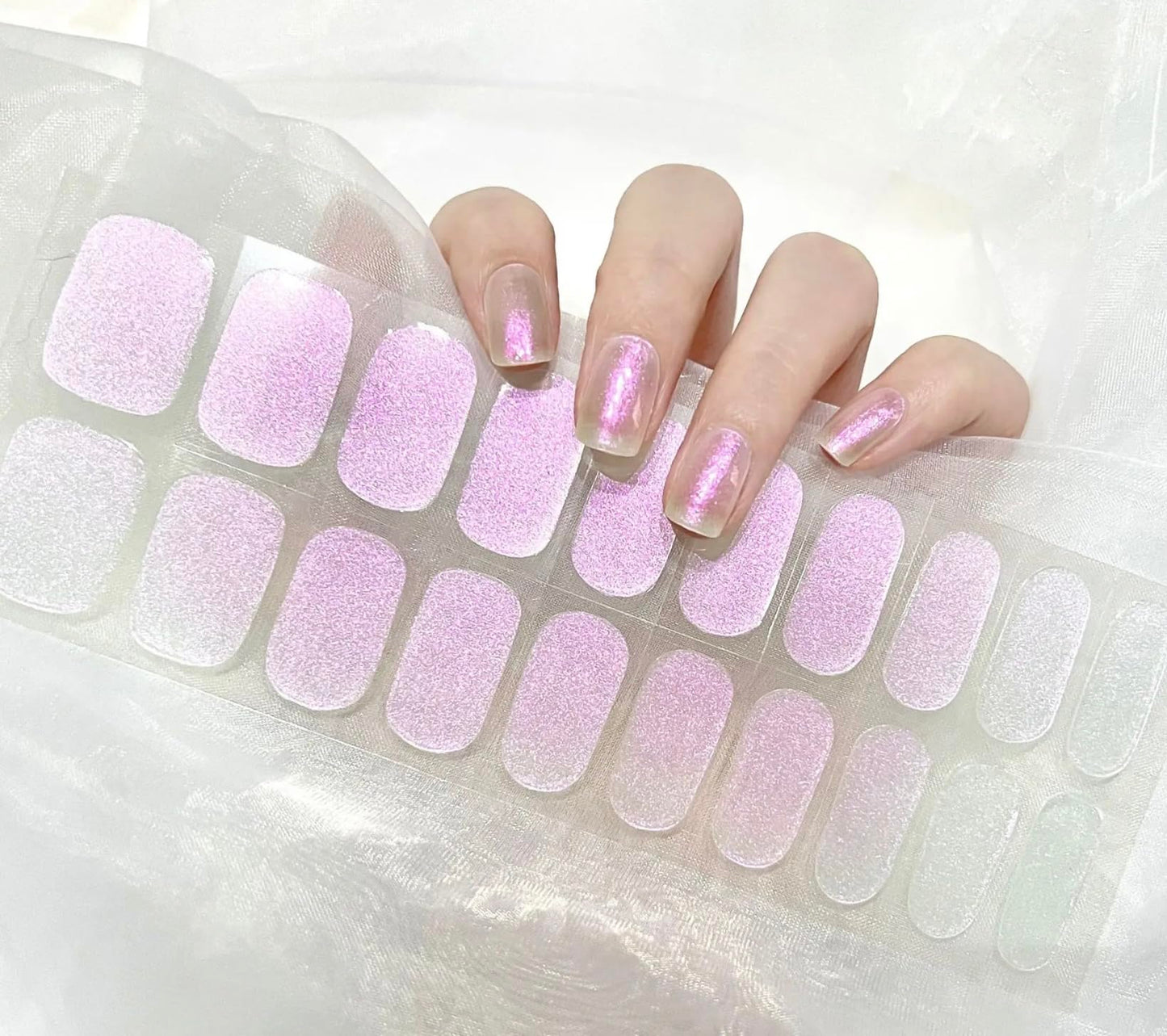 Aurora - Semi-Cured Gel Nail Strips